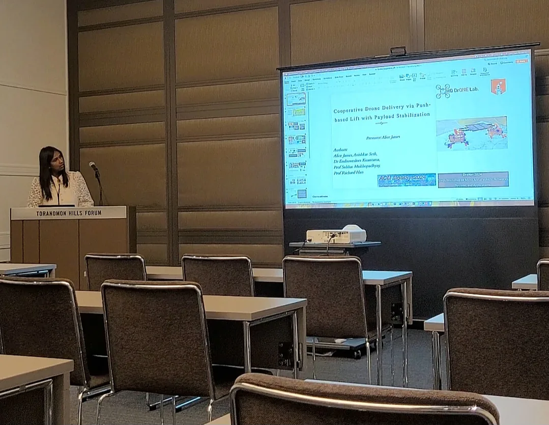 MQ Drone Lab at the 2024 ACM Mobisys Conference and DroNet Workshop in Tokyo,and IEEE ICARM: photo 1