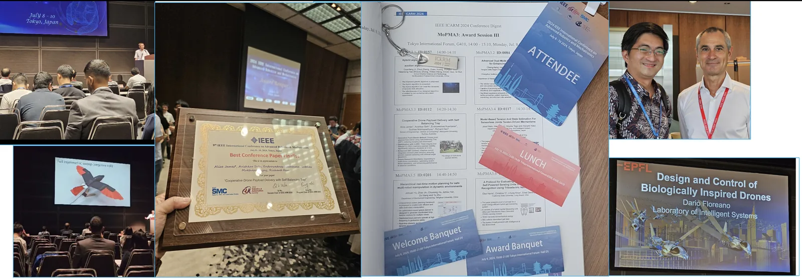 MQ Drone Lab at the 2024 ACM Mobisys Conference and DroNet Workshop in Tokyo,and IEEE ICARM: photo 15